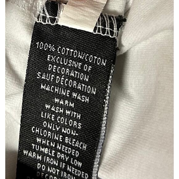 Roku Studio Rhinestone‎ Studded Teardrop Top Size Medium 100% Cotton - Picture 7 of 7